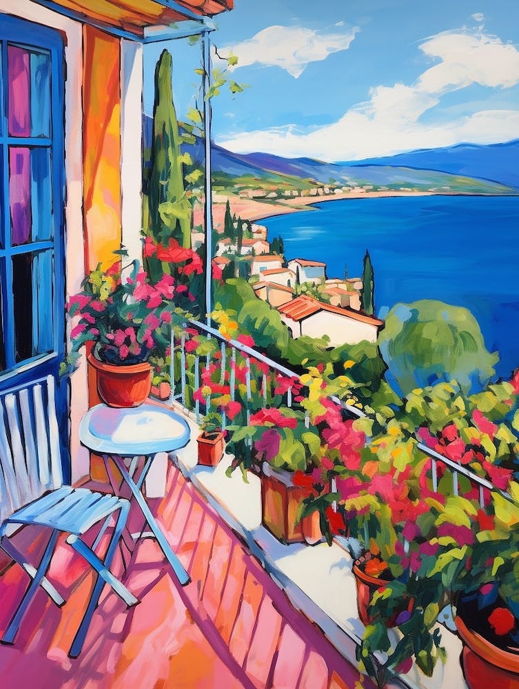 Marbella Spain 2 Fauvist Painting