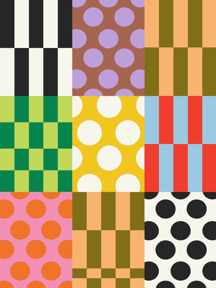 Colorful Digital Patchwork