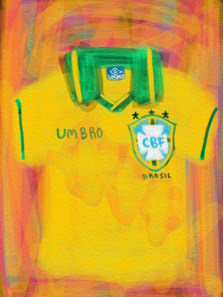 Brazil Soccer Jersey 1994