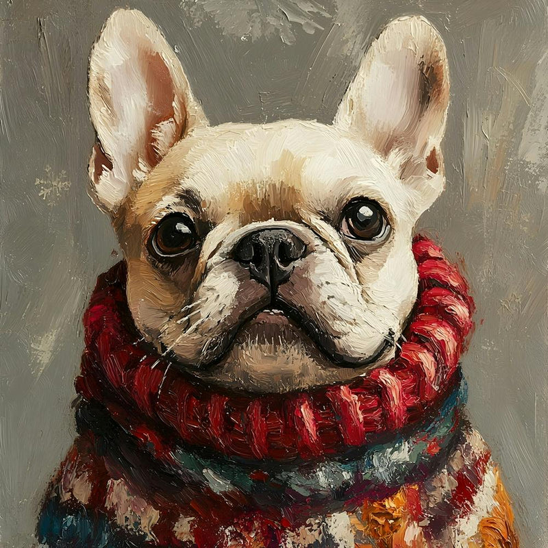 Christmas Frenchie 5