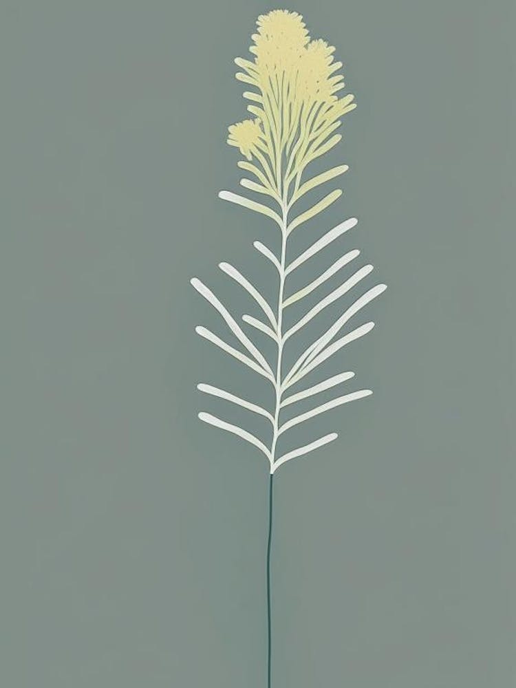 Club Moss Wildflower Simplicity