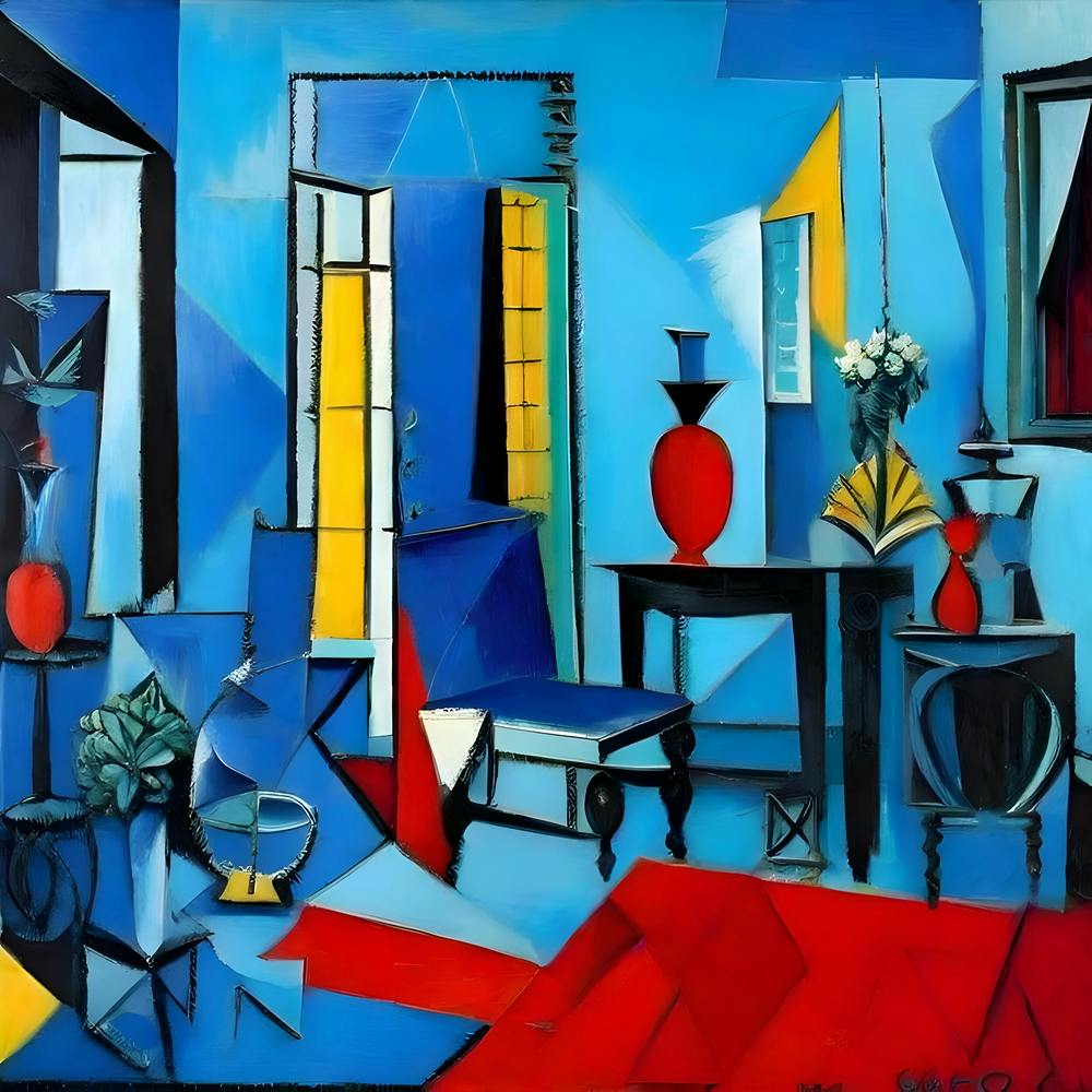 Blue Room By Pablo Picasso 1