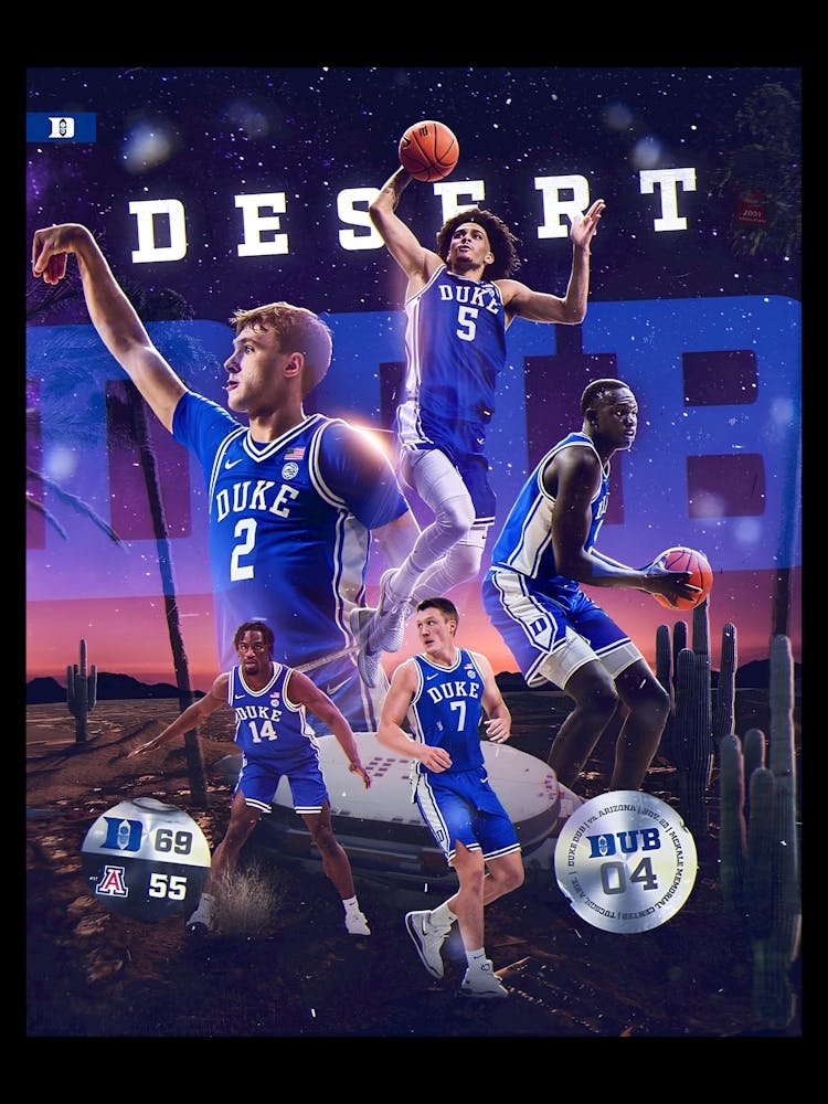 Duke Blue Devils Desert