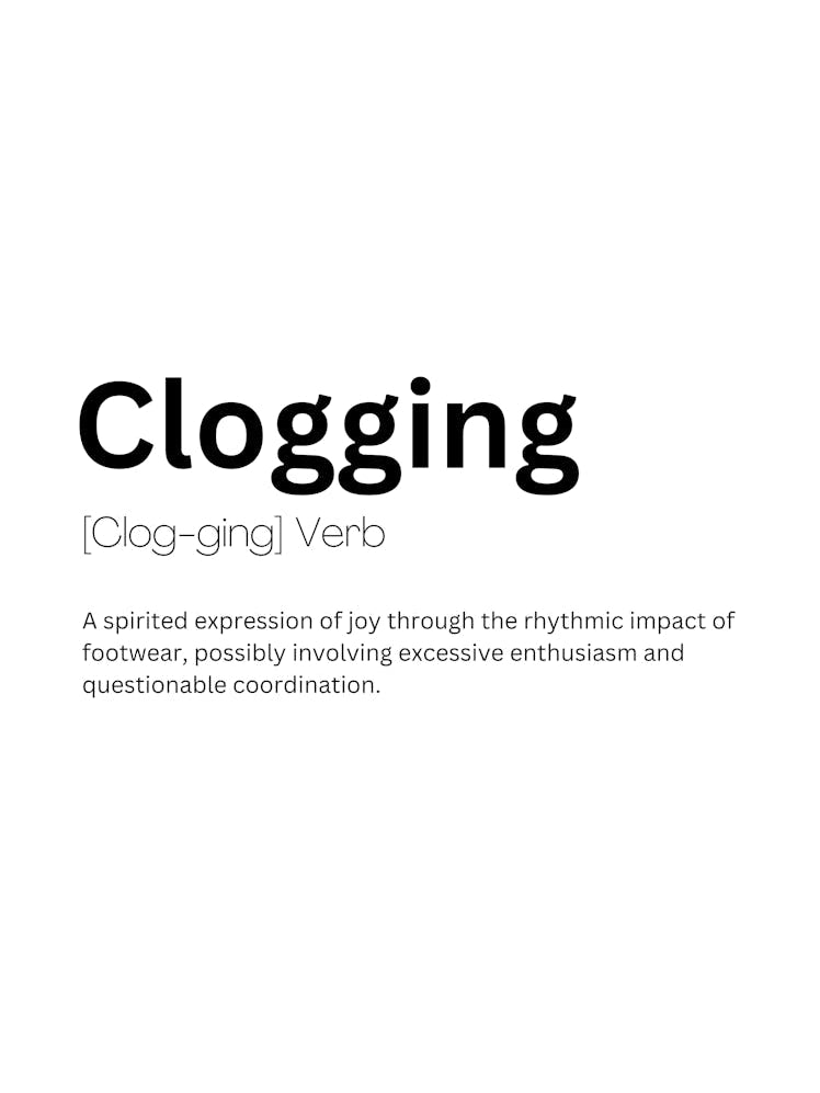 Clogging Definition Meaning