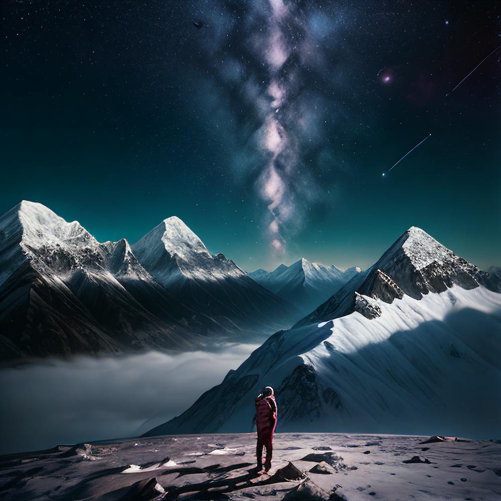 Night In The Mountains