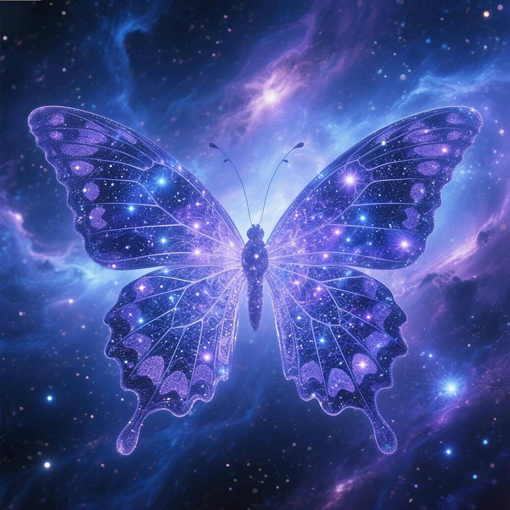 Butterfly In Space