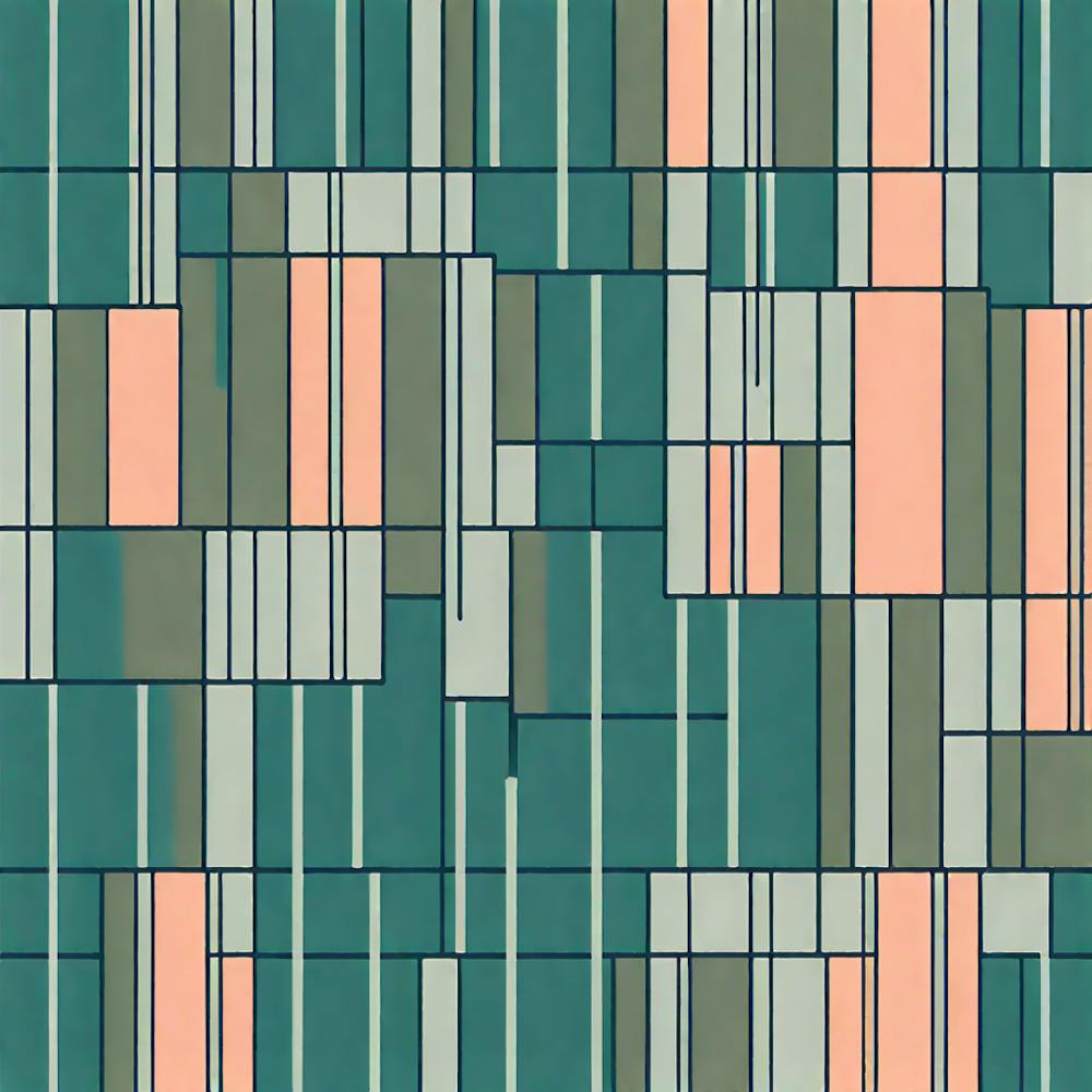 Tartan Pattern Mid Century, seamless flat pattern, 231