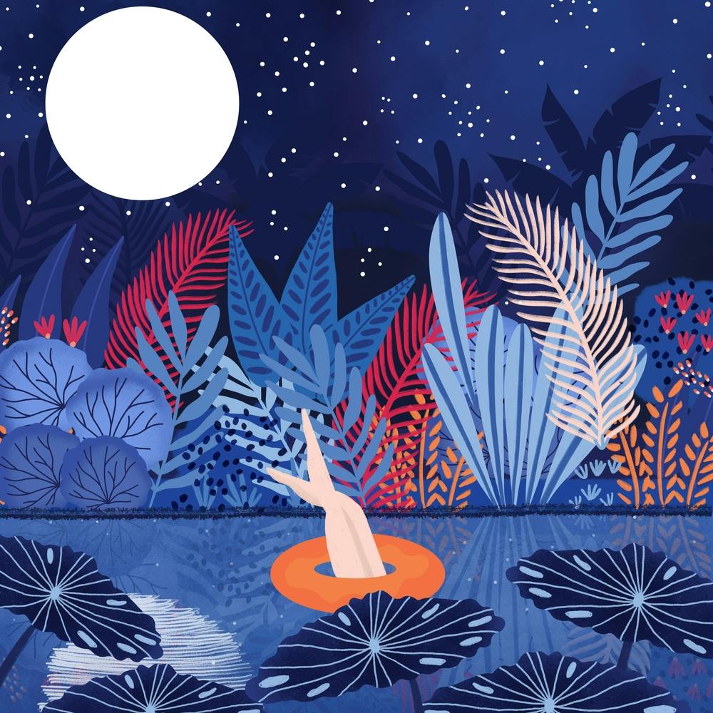 Nightime Swims Square