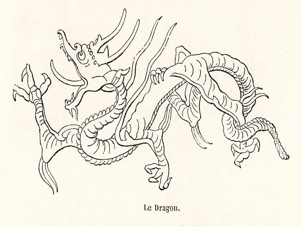 Chinese Decorative Element, Albert Racine