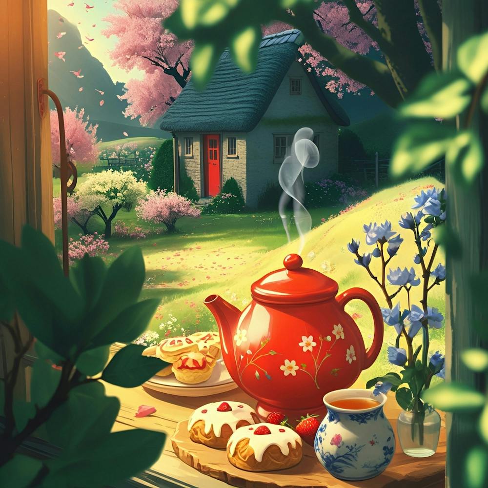 Teapot In The Window