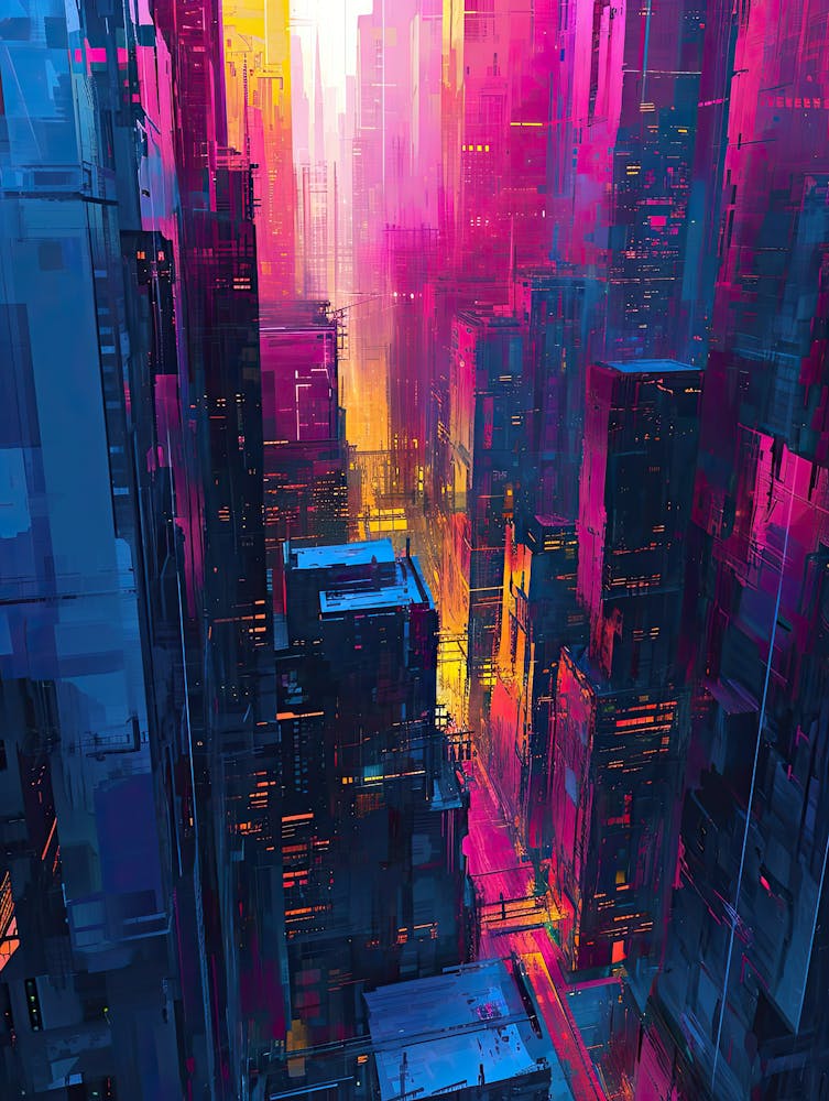 Futuristic City | Pixel Art Series