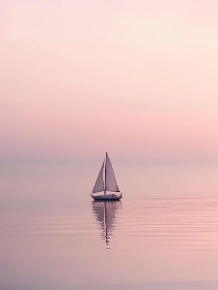 Sailboat At Sunset 42