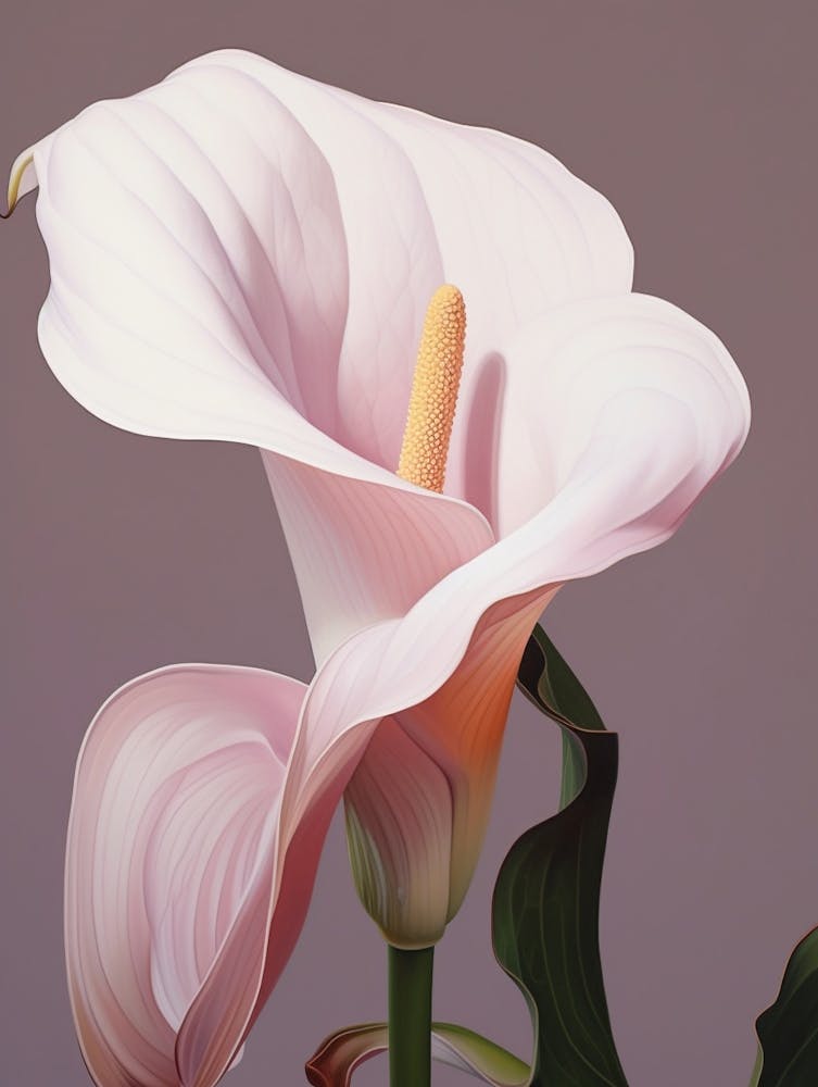 Floral Illustration Calla Lily 1