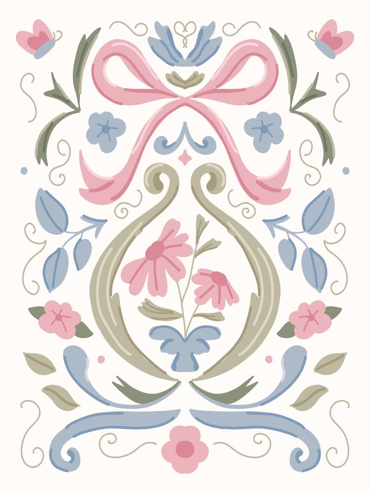 Coquette Tapestry Poster