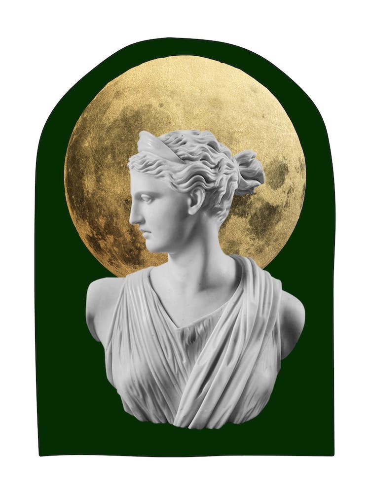 Emerald And Gold Artemis