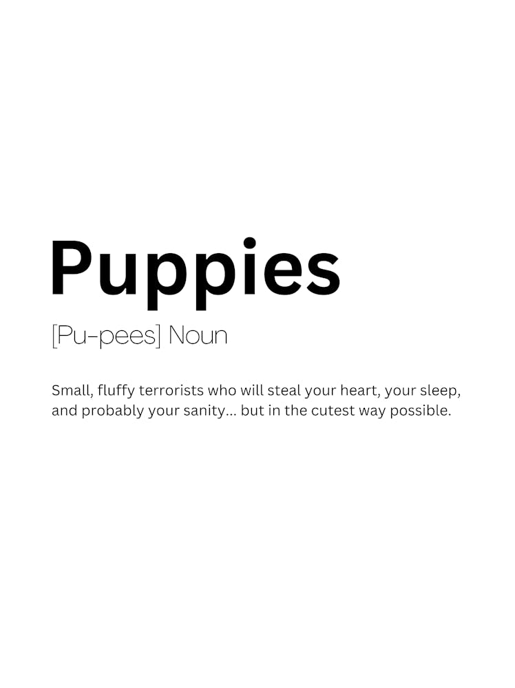 Puppies Definition Meaning