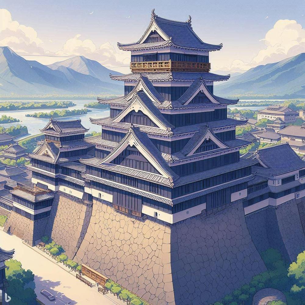 Kumamoto Castle, Japanese Castle, Castle in the Sky