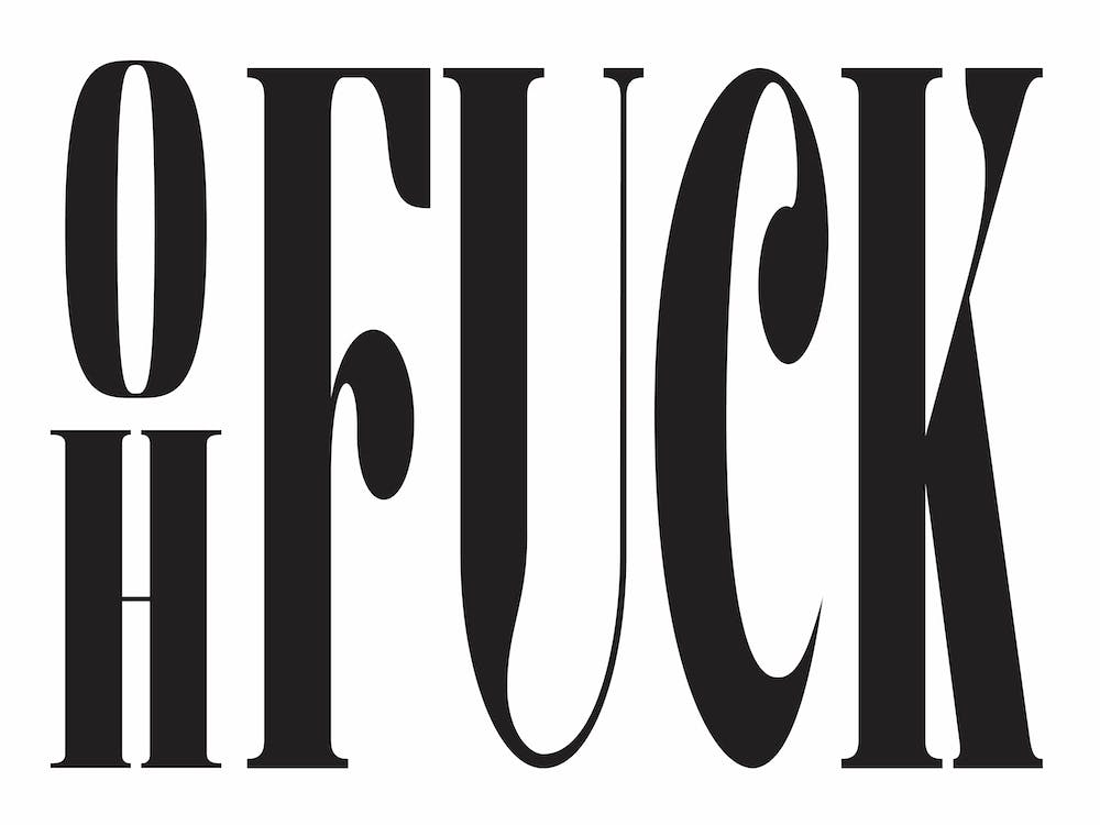 Oh Fuck - Black
