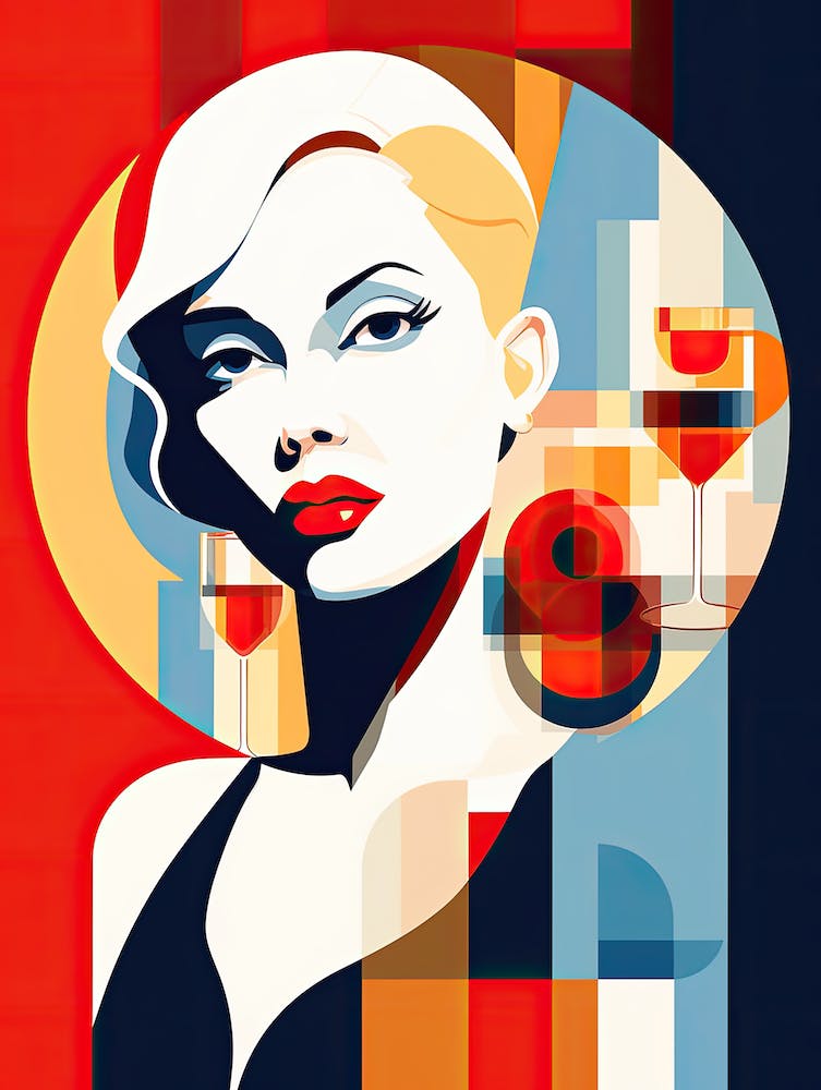 Lady Of The Night, pop art