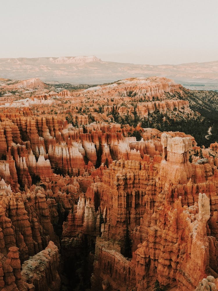 Vue sur le Canyon de l'Utah