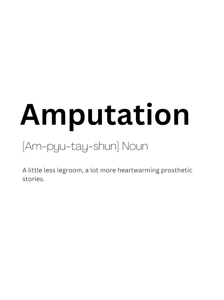 Amputation Definition Meaning 1