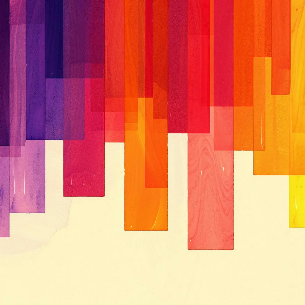 Abstract Background Tones to Red