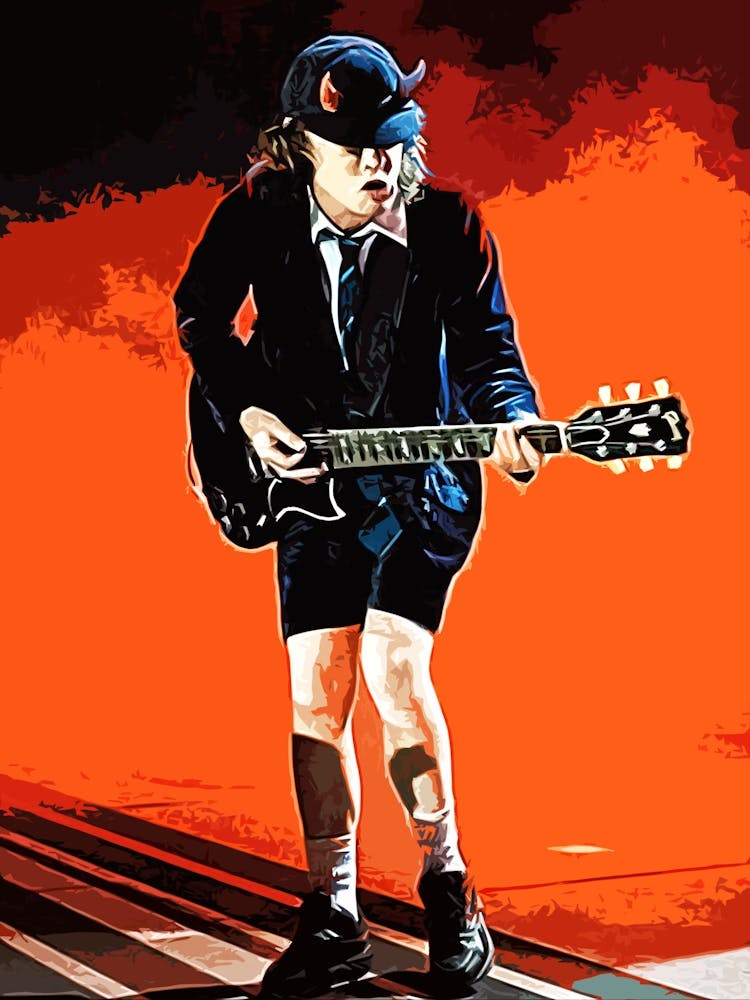 angus young ac dc band music 3