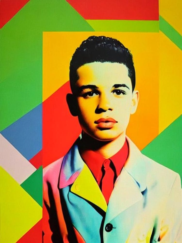 Lil Mosey Colourful Pop Art
