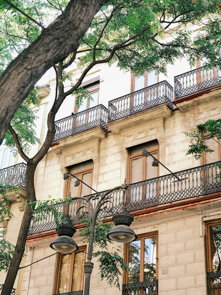 Apartment Building in Valencia // Spain, Travel Photography