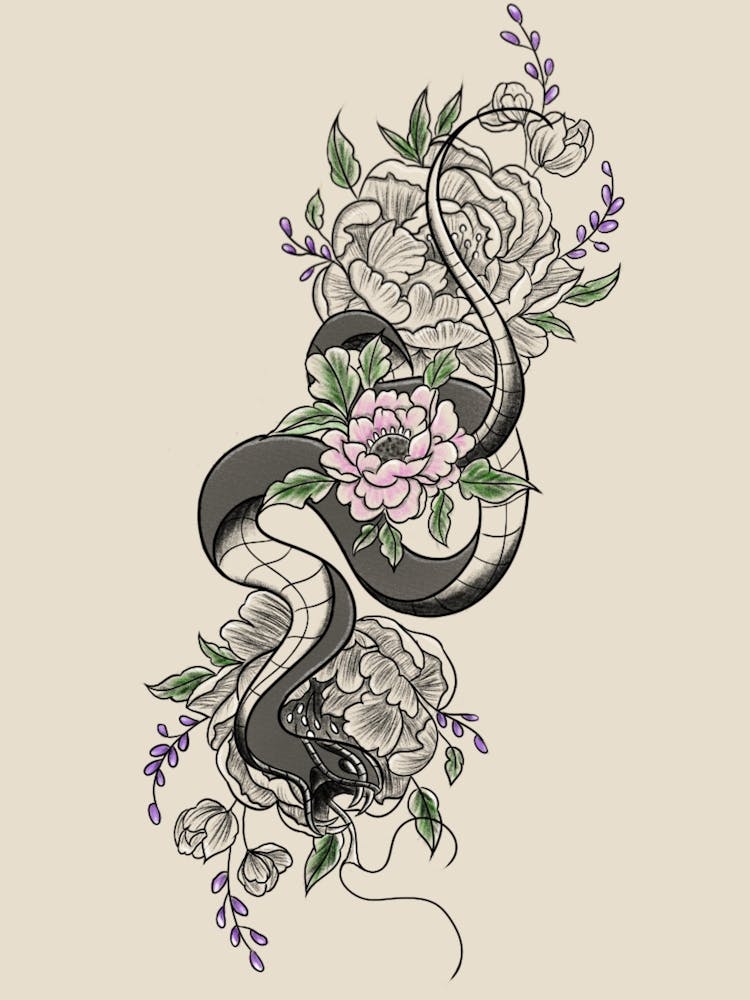 Snake Tattoo Design