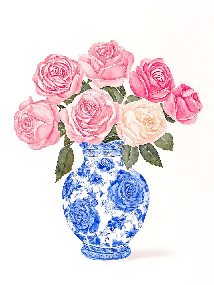Pink roses