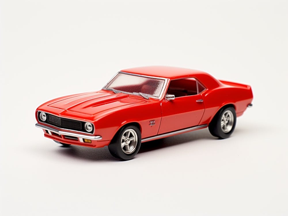 Toy Car 67 Camaro Red