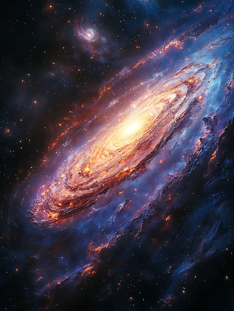 Galaxie Im Weltraum 8