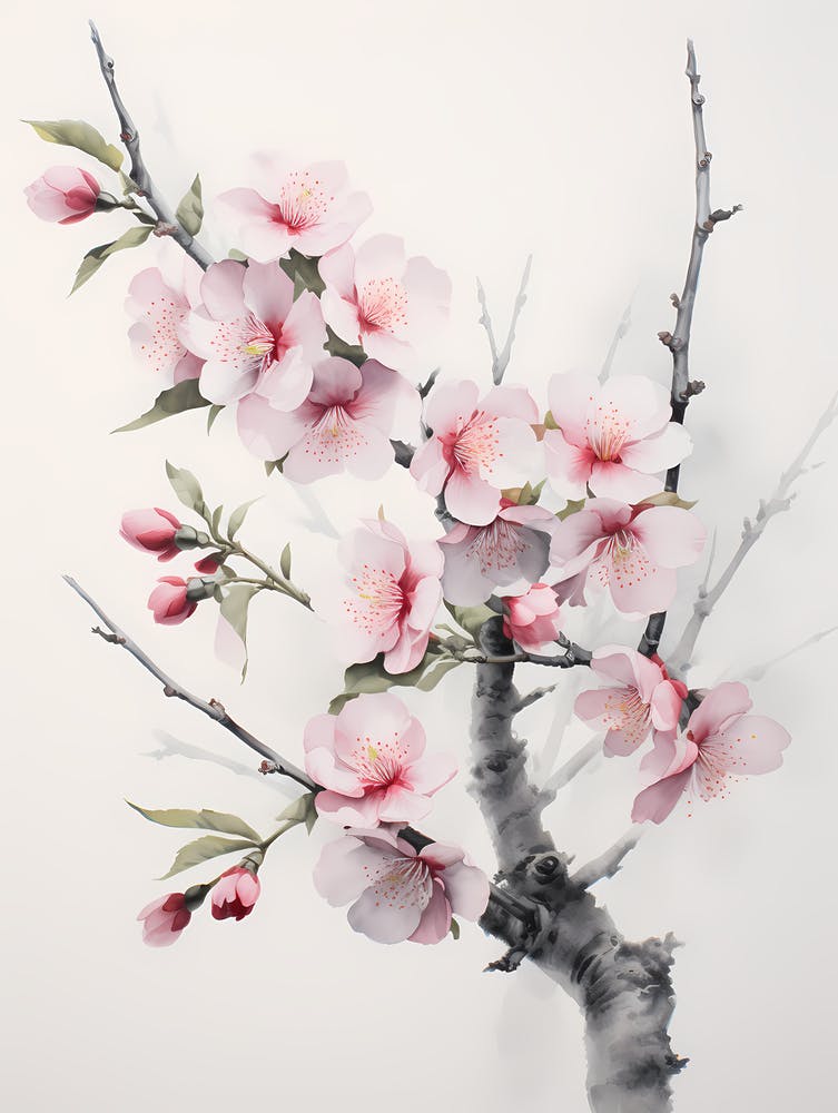 Cherry Blossom Painting 2