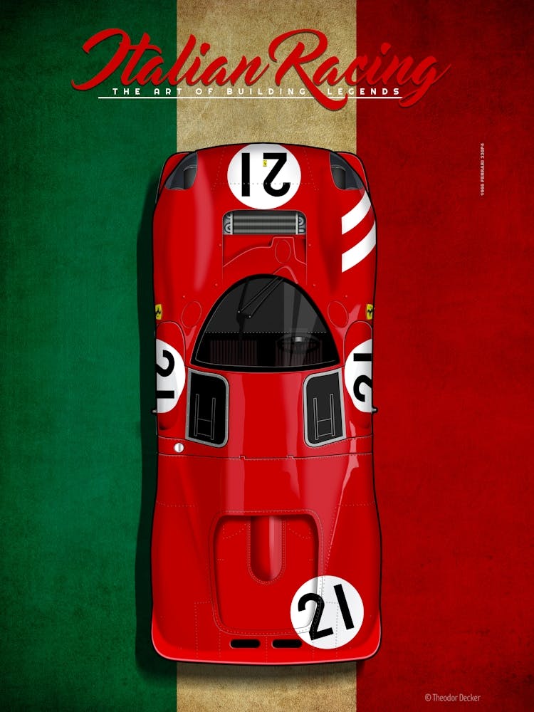 Italian Racing Ferrari 330P4 No.21