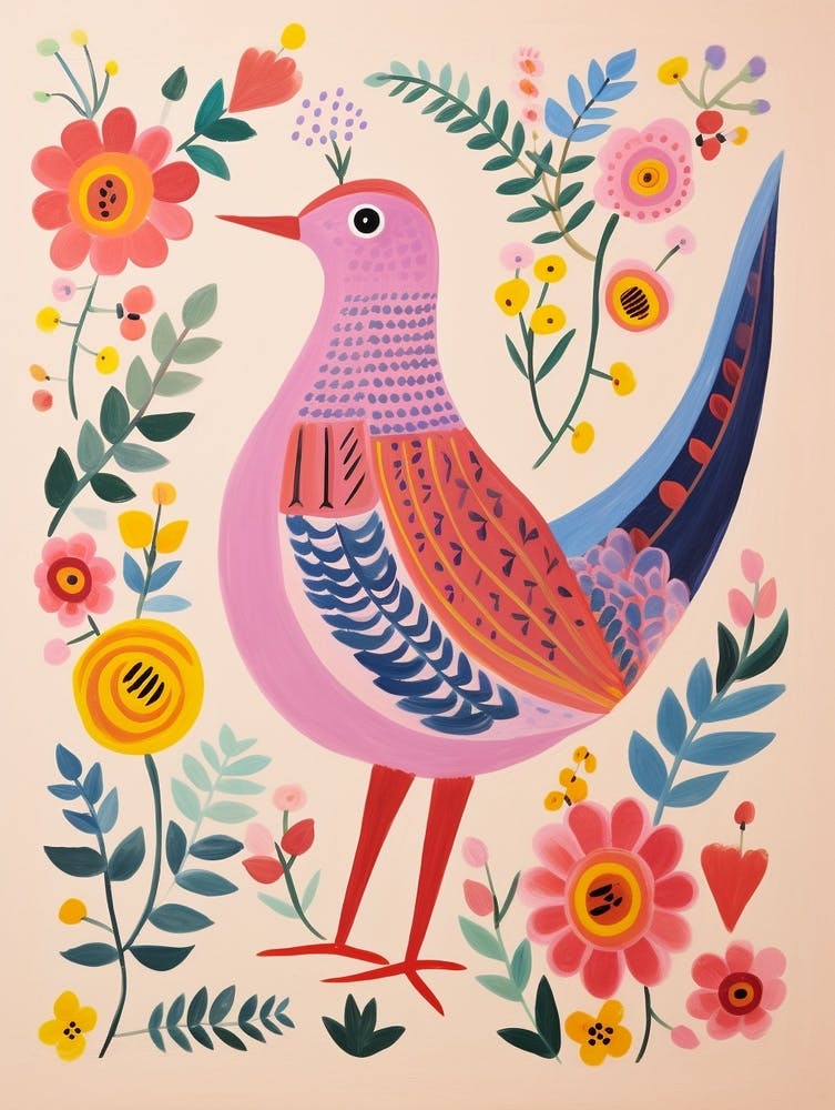 Pink Scandi Cuckoo 2