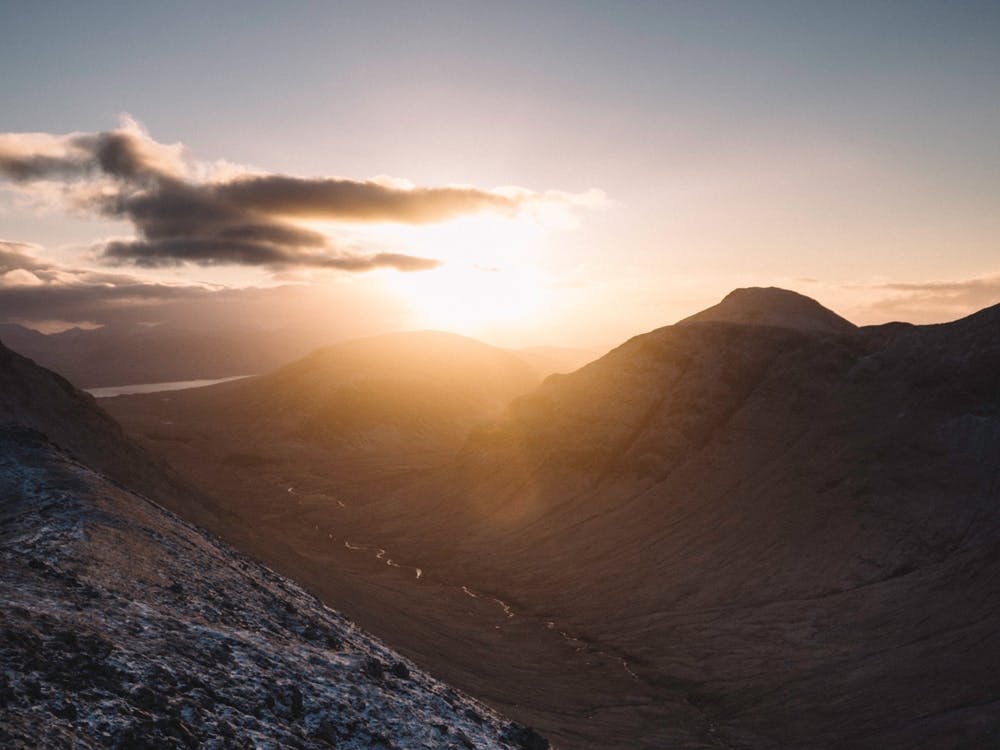Sunset In Scotland
