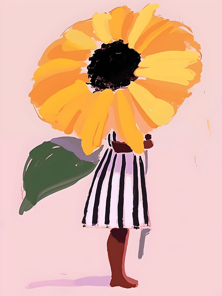 Sonnenblumenmädchen