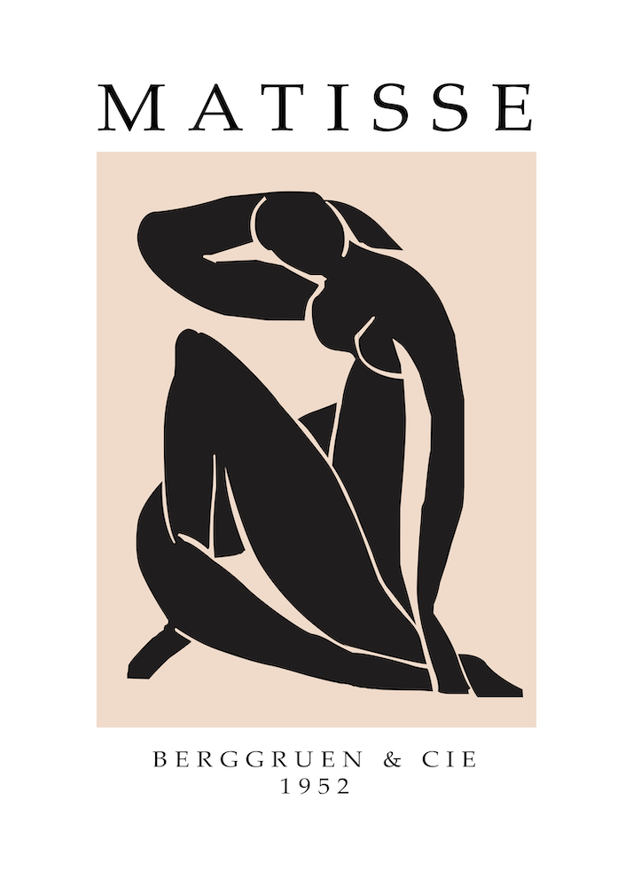 Matisse Galerie D'exposition Papier Decoupe Minimalist artwork 13