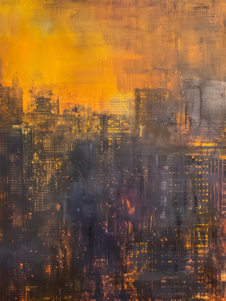 Sunset Cityscape