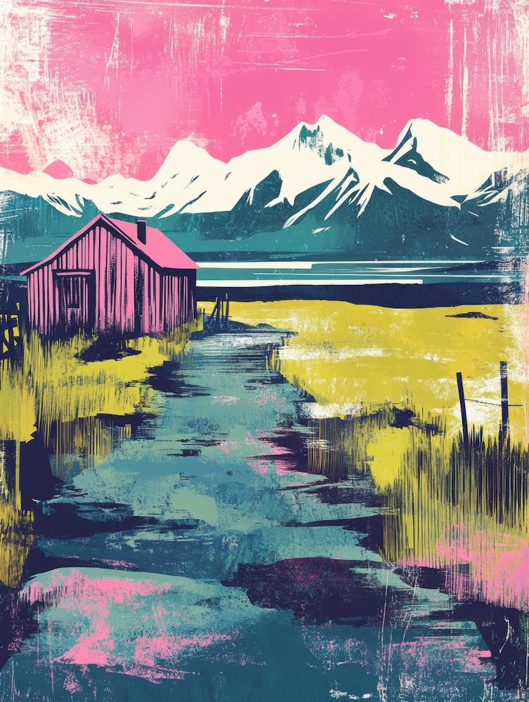 Barn In The Mountains
