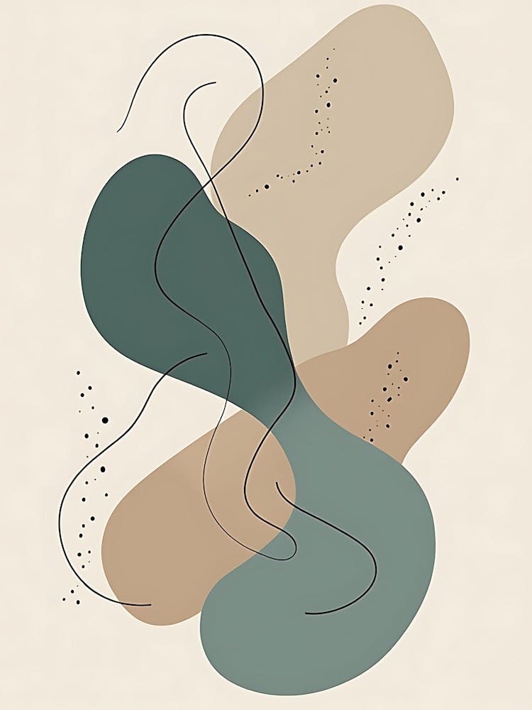 Tranquil Floral Impressions