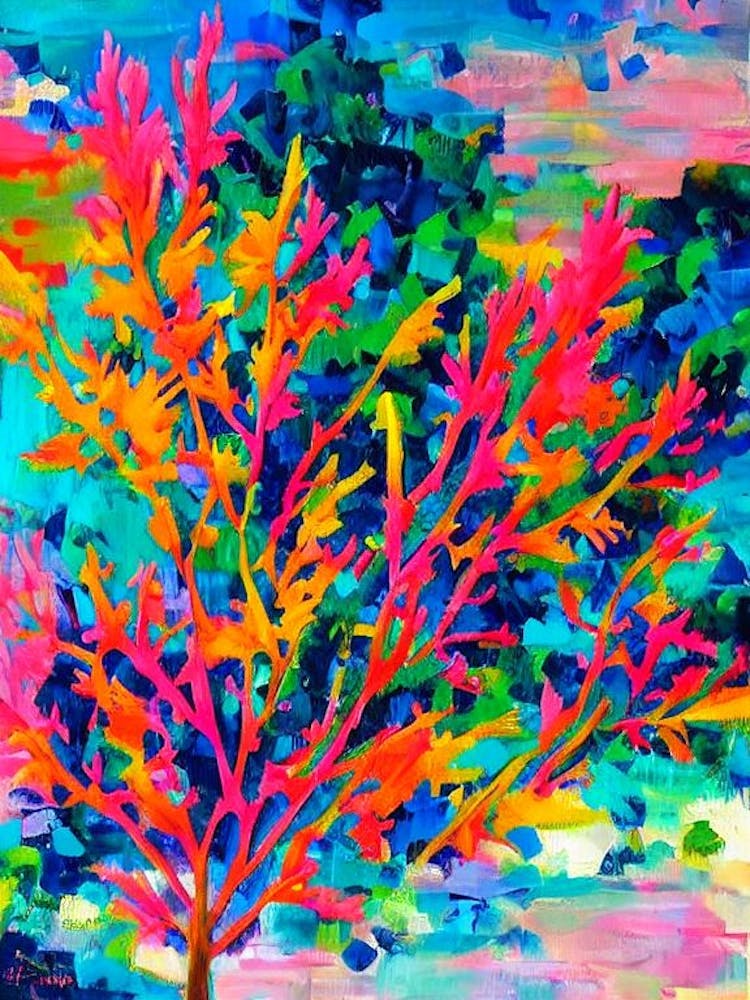Acropora Horrida Lebhaftes Gemälde