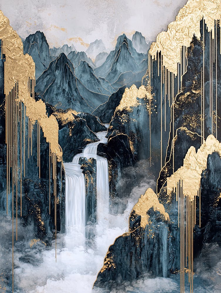 Andes Majesty Gilded Minimalism