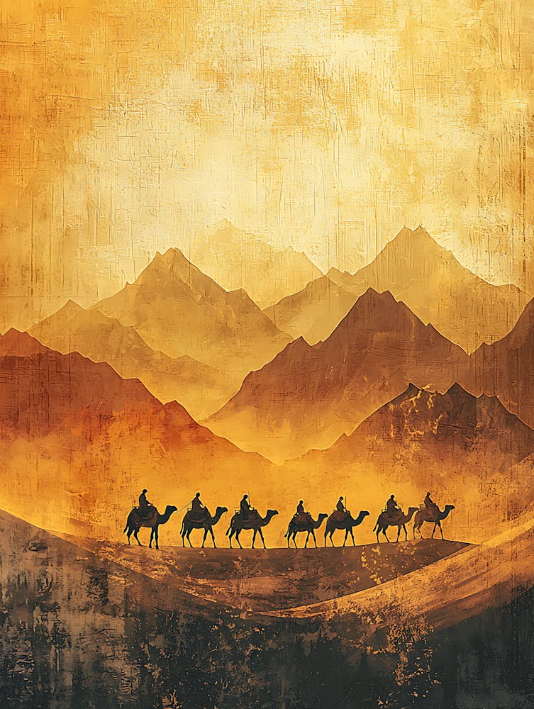 Camel Ride In The Desert 7