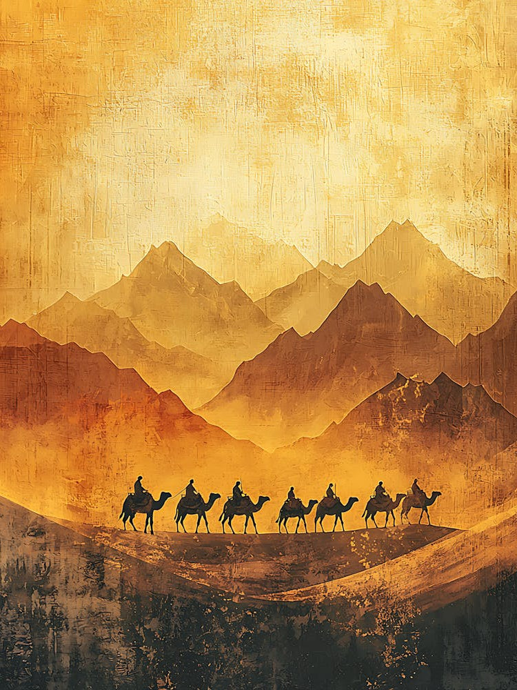 Camel Ride In The Desert 7
