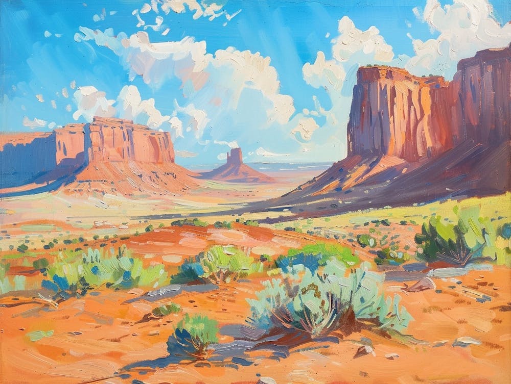 Paysages Western Monument Valley 4