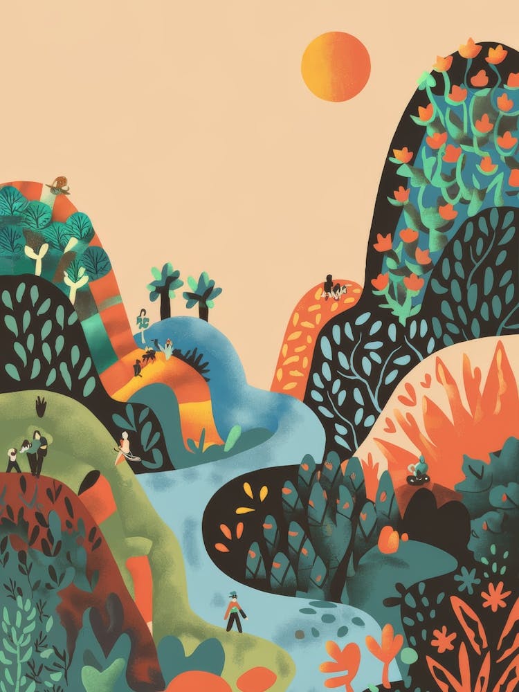 Mystical River Valley