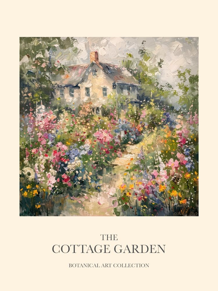 Nature Cottage Garden Poster 12