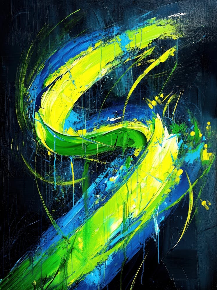 Abstract Of The Letter S